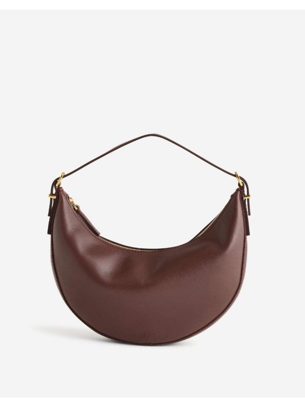 Madewell The Essential Convertible Top Handle Crossbody Mini Bag in Chocolate